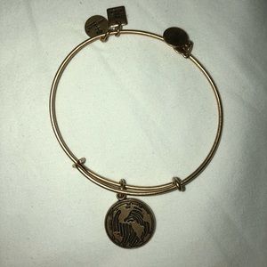 Gold Globe Alex and Ani